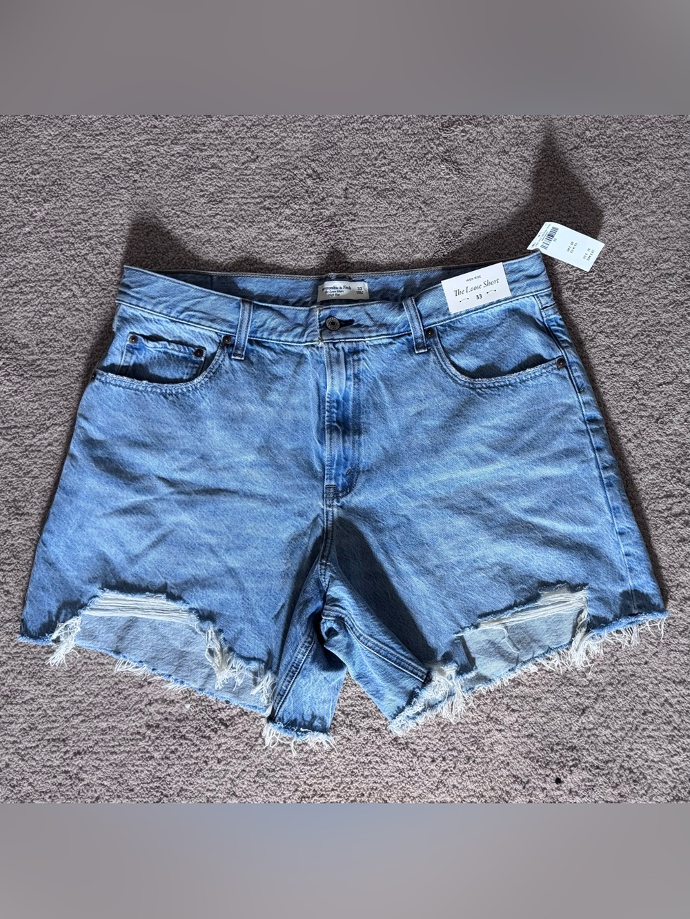 Abercrombie & Fitch The Loose Short High Rise
